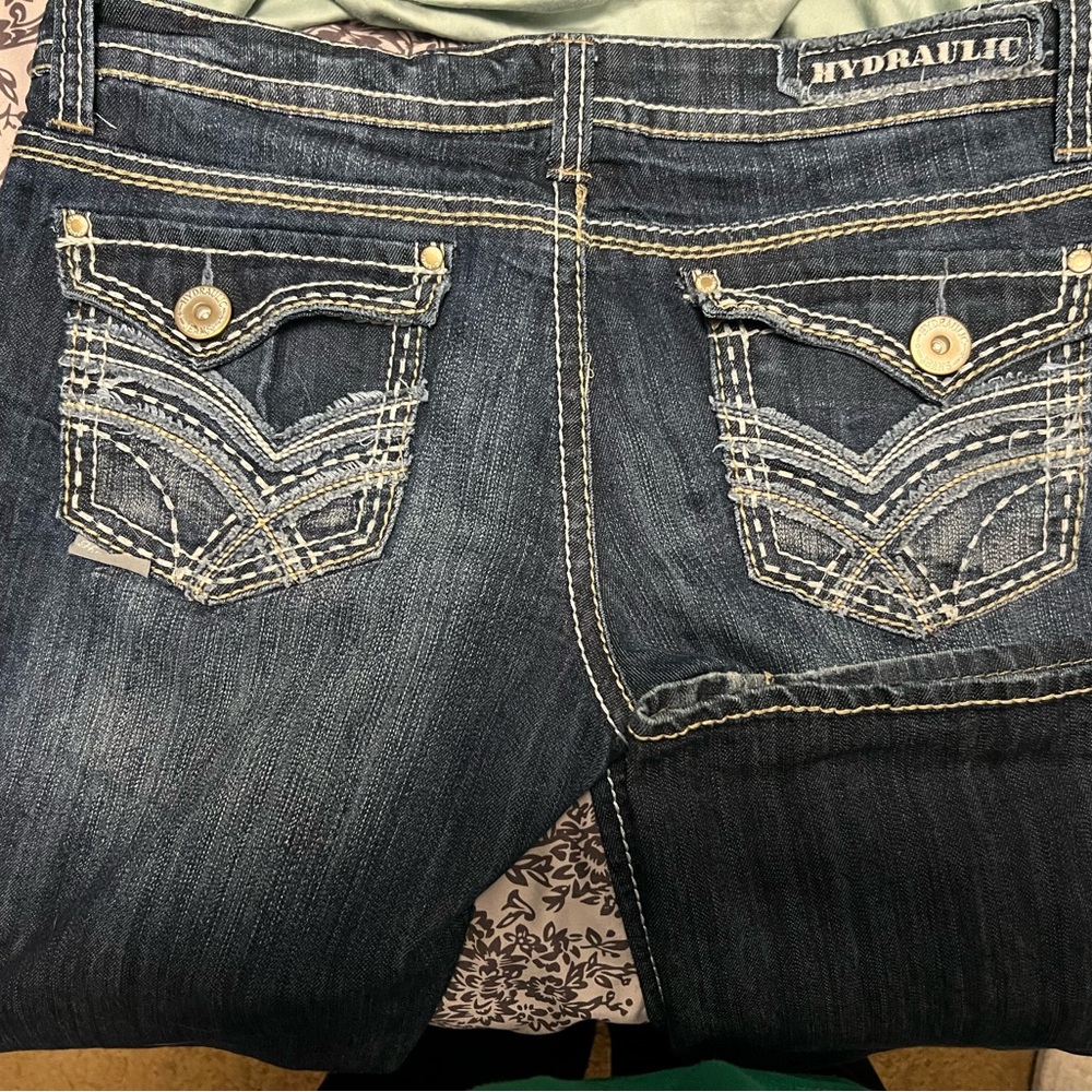 Hydraulic Low Rise Jeans
